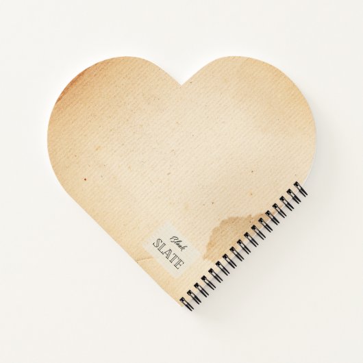 Hand getrokken Wake Robin Notitieboek (Achterkant)