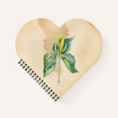 Hand getrokken Wake Robin Notitieboek (Voorkant)