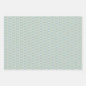 Hand getrokken Waterverf Blue Bows Wrapping Paper (Voorkant 3)