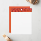 Hand getrokken wijnliefhebbers notitiekaartje (Voorkant / Achterkant in situ)