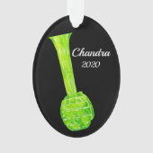 Hand Grenade Cocktail Personaliseerd Ornament (voorkant)