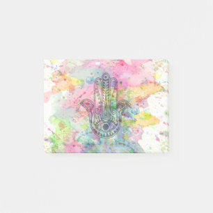 Hand HAMSA van het symbool van Fatima Post-it® Notes