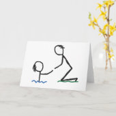 Hand helpen kaart (Gele Bloem)