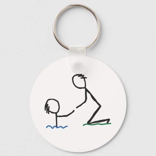 Hand helpen sleutelhanger (Voorkant)