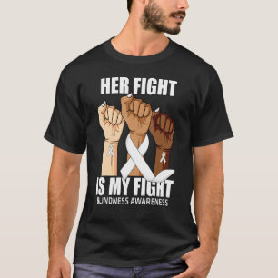 Hand Hight is mijn brandwustheid in de strijd T-shirt
