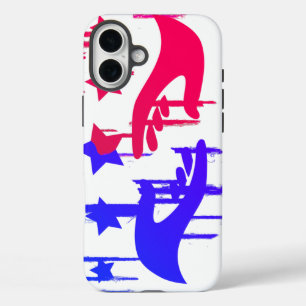 Hand in hand - een kleurrijk pact voor verandering iPhone 16 plus hoesje