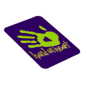 hand in hart magneet (Rechterzijde)