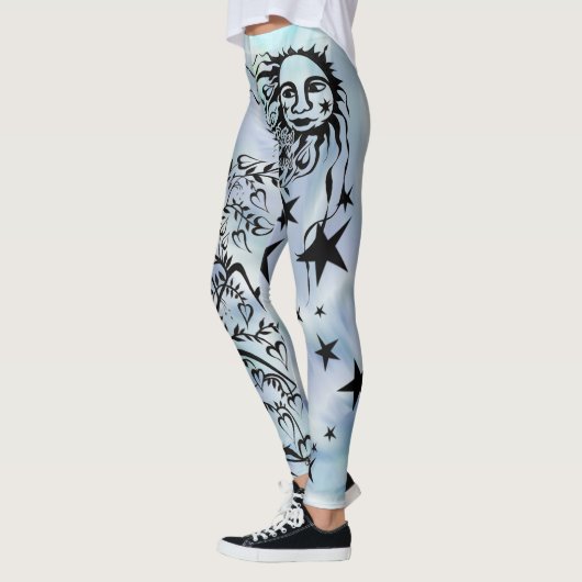 Hand Inked Designer Leggings (Links)