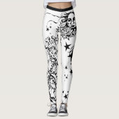 Hand Inked Designer Leggings (Voorkant)