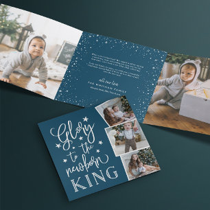 Hand Lettered Glory Multifoto Drieluik Wenskaart