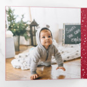 Hand Lettered Glory | Multifoto Drieluik Wenskaart (Binnenzijde eerst)