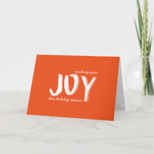 Hand Lettered Wenskaart Feestdagen Kaart
