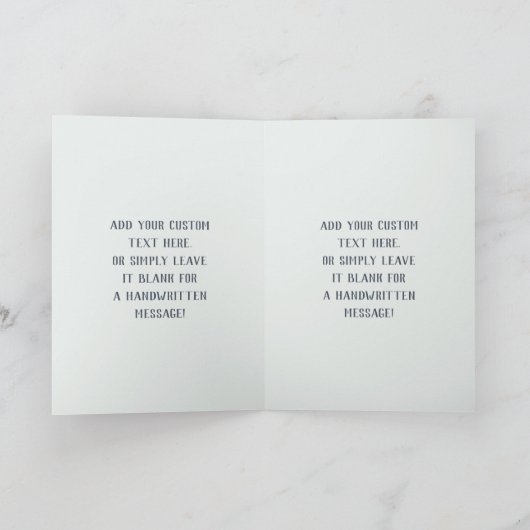 Hand Letterige kleinkinderen maken het leven groot Kaart (Binnen)