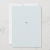 Hand Lettering Photo Wedding Kaart (Achterkant)