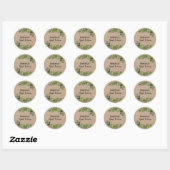 Hand Lotion cosmetische huidverzorging product lab Ronde Sticker (Vel)