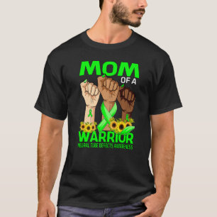 Hand Mam van een Warrior Neural Tube Defects Aware T-shirt