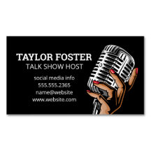 Hand Microfoon Vasthoudend | Zanger | Radio Presen