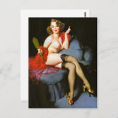 Hand Mirror pop omhoog Briefkaart (Voorkant / Achterkant)