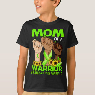Hand Moeder Van Een Krijger Hersenen Disabilities  T-shirt