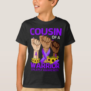 Hand neef van een krijger Epilepsie Bewustzijn Sun T-shirt