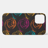 Hand painted grange texture. Ink geometric element Case-Mate iPhone Case (Achterkant (horizontaal))