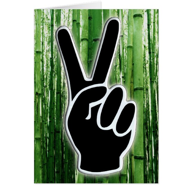 HAND PEACE SYMBOOL (Voorkant)