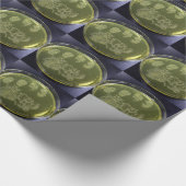 Hand Petri Dish Bacteria Cadeaupapier (Hoek)