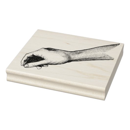  Hand Pickup Rubber Art Stamp Rubberstempel (Stempel)