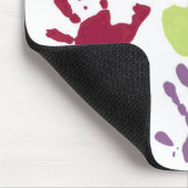 Hand Print mousepad Muismat (Hoek)