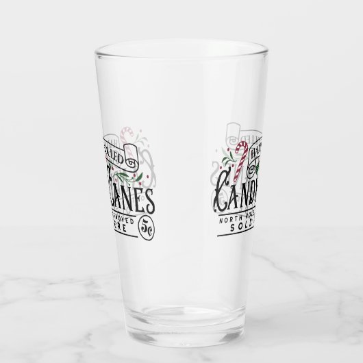 Hand Rolled Candy Canes Glas (Rechts)