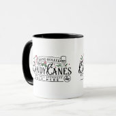 Hand Rolled Candy Canes Mok (Voorkant links)