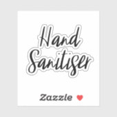 Hand Sanitiser Opslag Sticker (Vel)