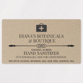 Hand Sanitizer Labels (Design 2)