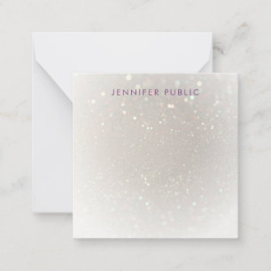 Hand Script Monogram Custom Glamour Sjabloon