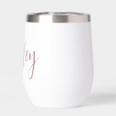 Hand Scripted Naam Bachelorette Bruidsfeest (Achterkant)