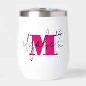 Hand Scripted Naam Monogram (Voorkant)