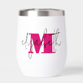 Hand Scripted Naam Monogram (Achterkant)