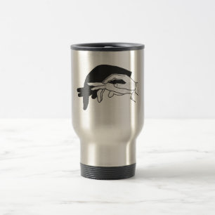 Hand Silhouette Anteater Reisbeker