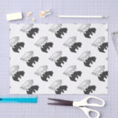 Hand Silhouette Beer Cub Tissuepapier (Craft)