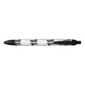 Hand Silhouette Billy Goat Gray Zwarte Inkt Pen (Achterkant)