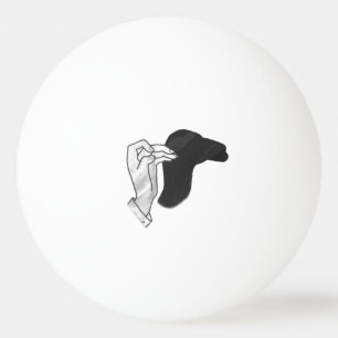 Hand Silhouette Camel Pingpongballen