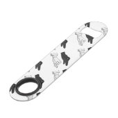 Hand Silhouette Duck Speed Flessenopener (Voorkant Gekanteld)