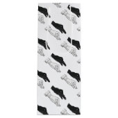 Hand Silhouette Duck Wijn Cadeautas (Voorkant)