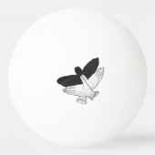 Hand Silhouette Eagle Pingpongballen (Voorkant)