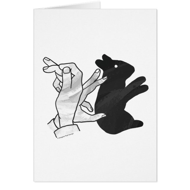 Hand Silhouette Rabbit (Voorkant)