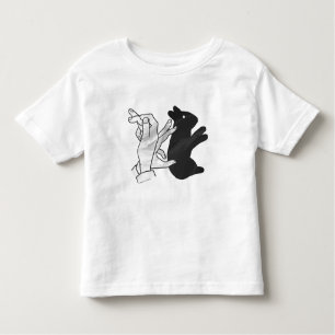 Hand Silhouette Rabbit Kinder Shirts