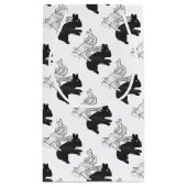 Hand Silhouette Rabbit Klein Cadeauzakje (Achterkant)