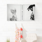 Hand Skelet Halloween Banner (Insitu)