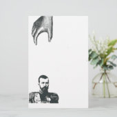  hand, speciale herenstationery briefpapier (Staand voorkant)