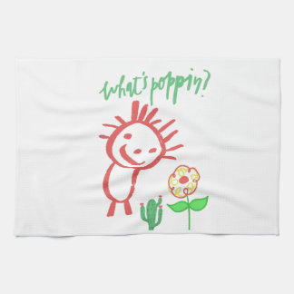 hand tekening baby  theedoek